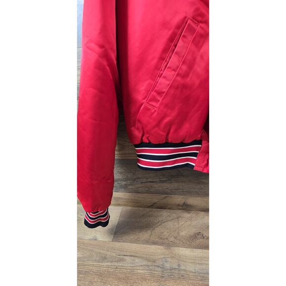 Vintage Starter St. Louis Cardinals Satin Embroidered Logo Jacket XL Pre Owned - Picture 6 of 16